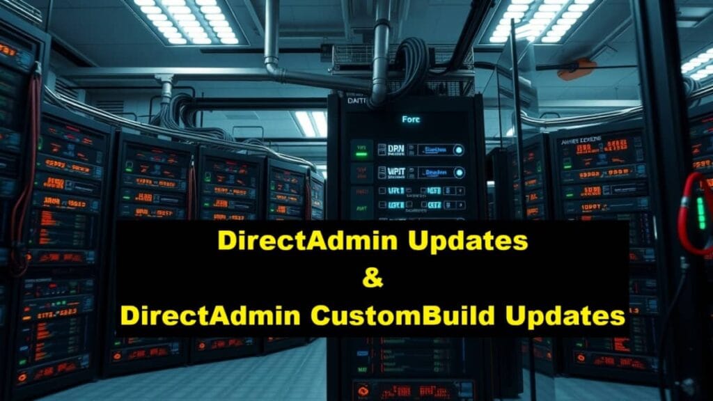directadmin vps directadmin and custombuild updates