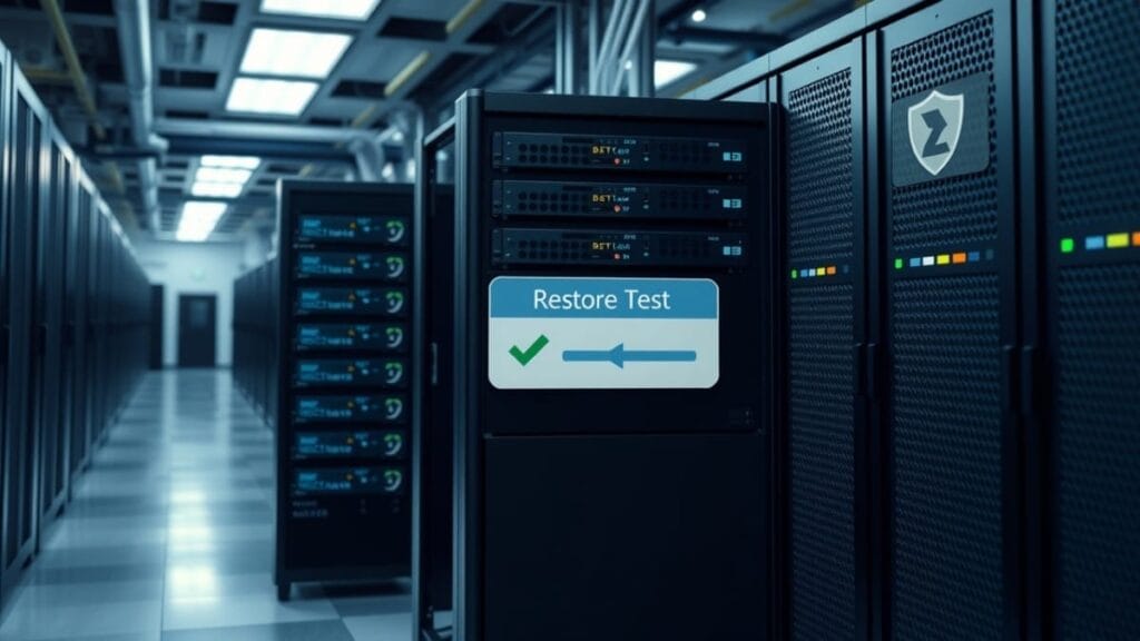 non destructive restore test verifying backup restorability on a directadmin vps