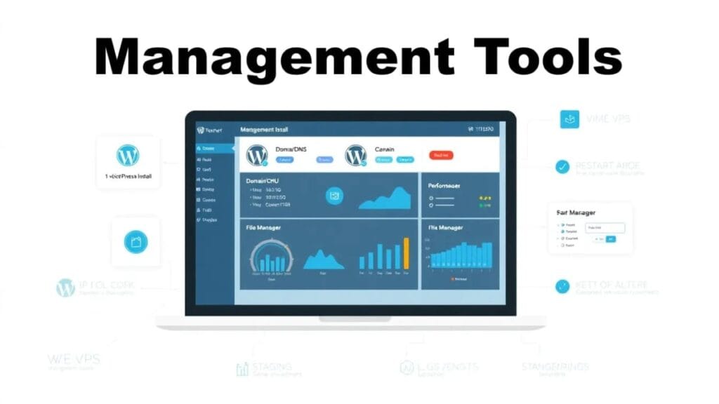unmanaged vps control panel api and management tooling