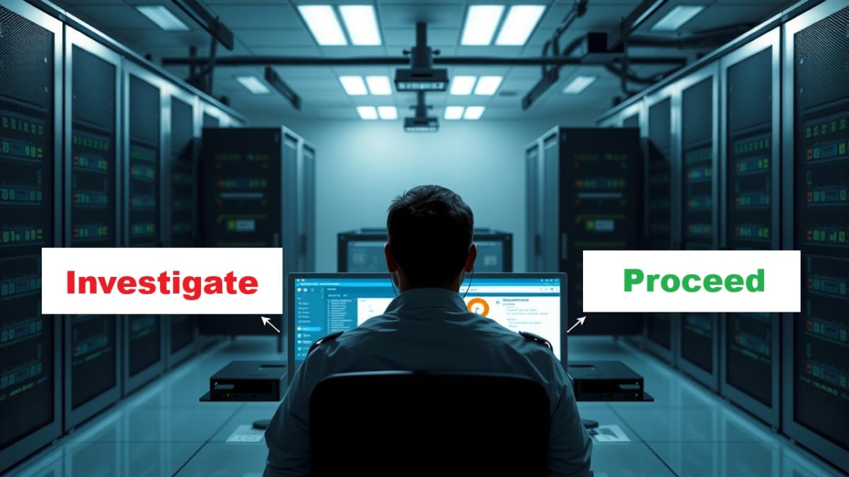 when to pause and investigate vs proceed on a directadmin vps